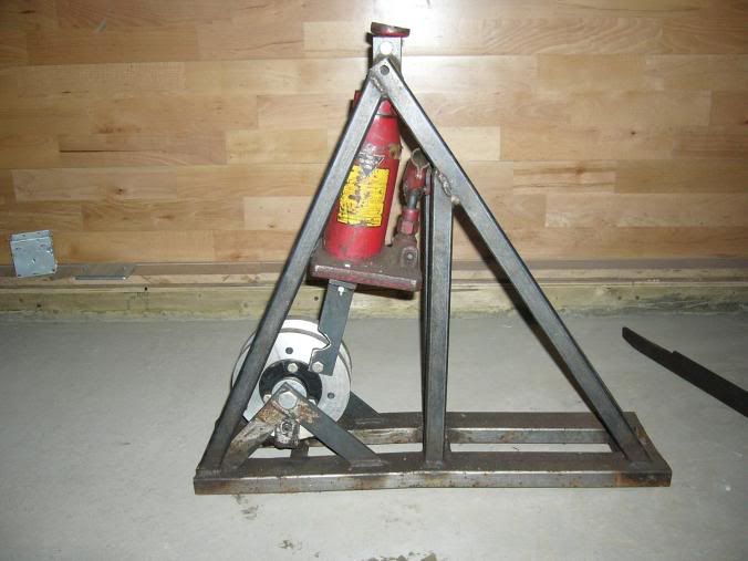 Homemade pipe bender